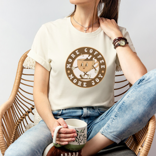 More Coffee, More Joy Graphic Tee