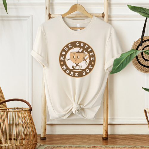 More Coffee, More Joy Graphic Tee