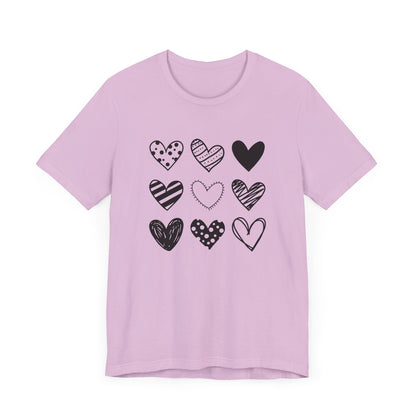 Pretty Hearts Graphic Tee