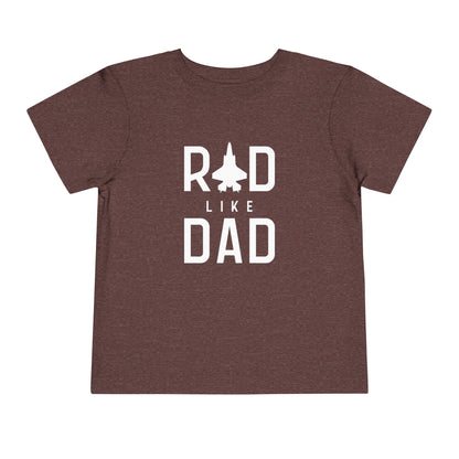 Rad Like Dad Jet Toddler Graphic Tee