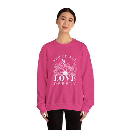 Love Deeply Crewneck Sweatshirt