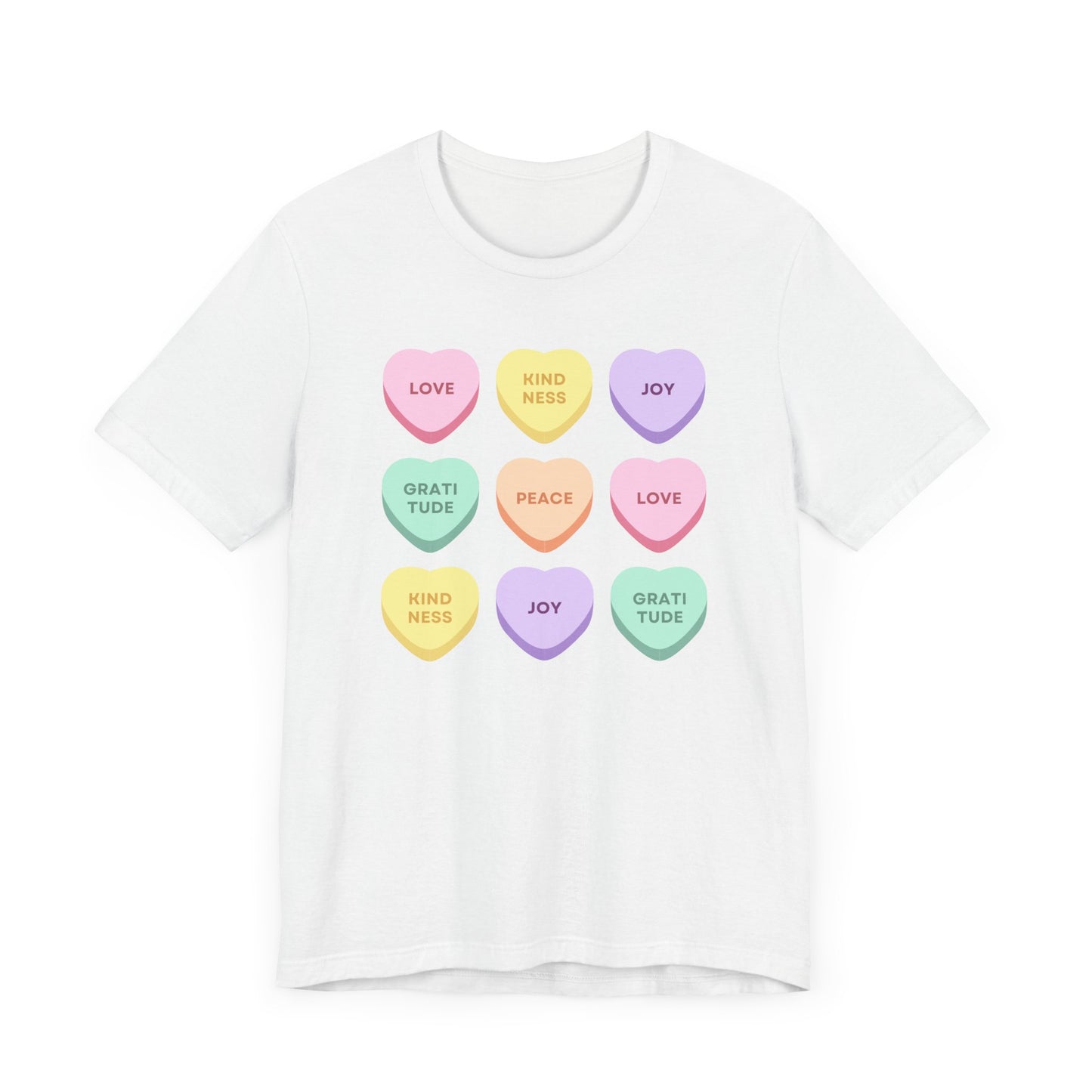 Candy Hearts Graphic Tee