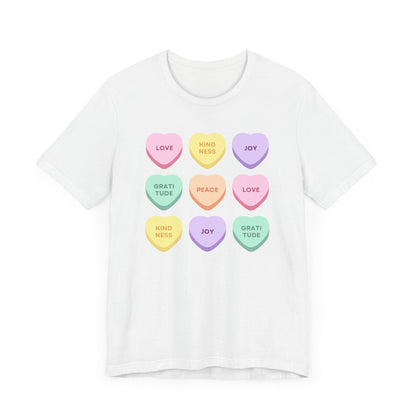 Candy Hearts Graphic Tee