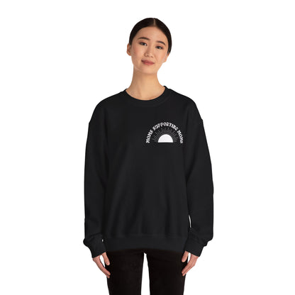 Moms Supporting Moms Sunshine Crewneck Sweatshirt