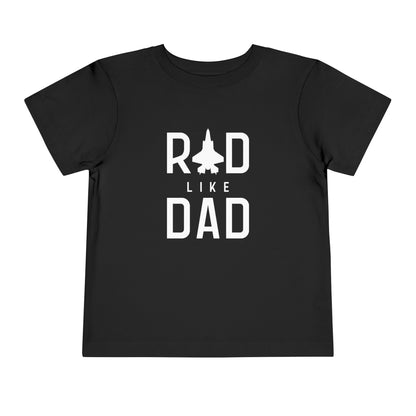 Rad Like Dad Jet Toddler Graphic Tee