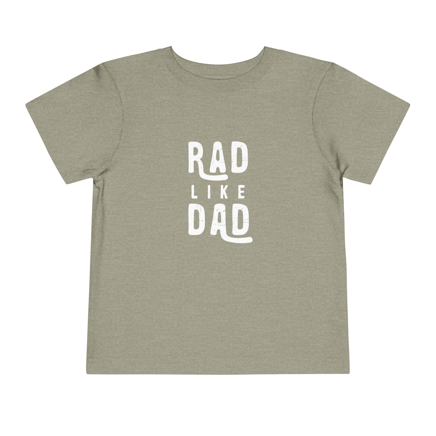 Rad Like Dad Toddler Graphic Tee