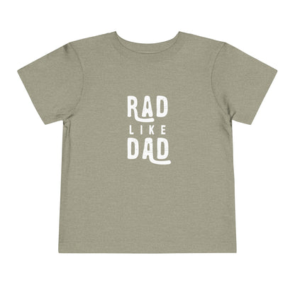 Rad Like Dad Toddler Graphic Tee