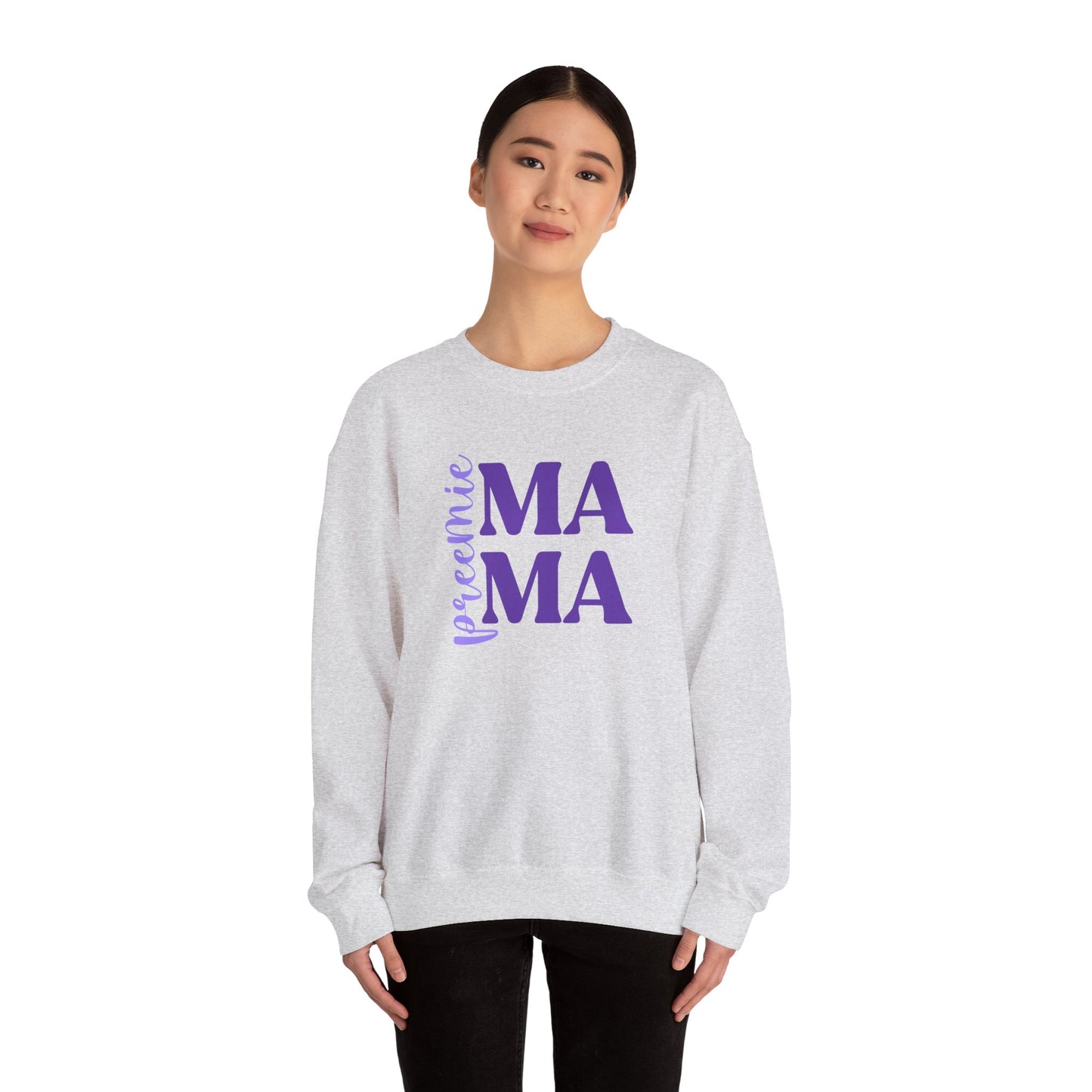 Preemie Mama Crewneck Sweatshirt