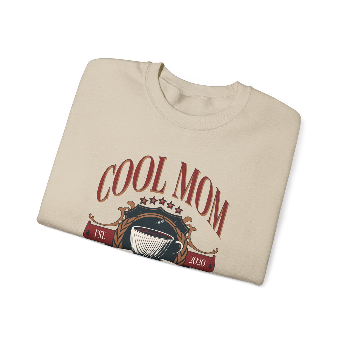 Cool Mom Coffee Club Crewneck Sweatshirt