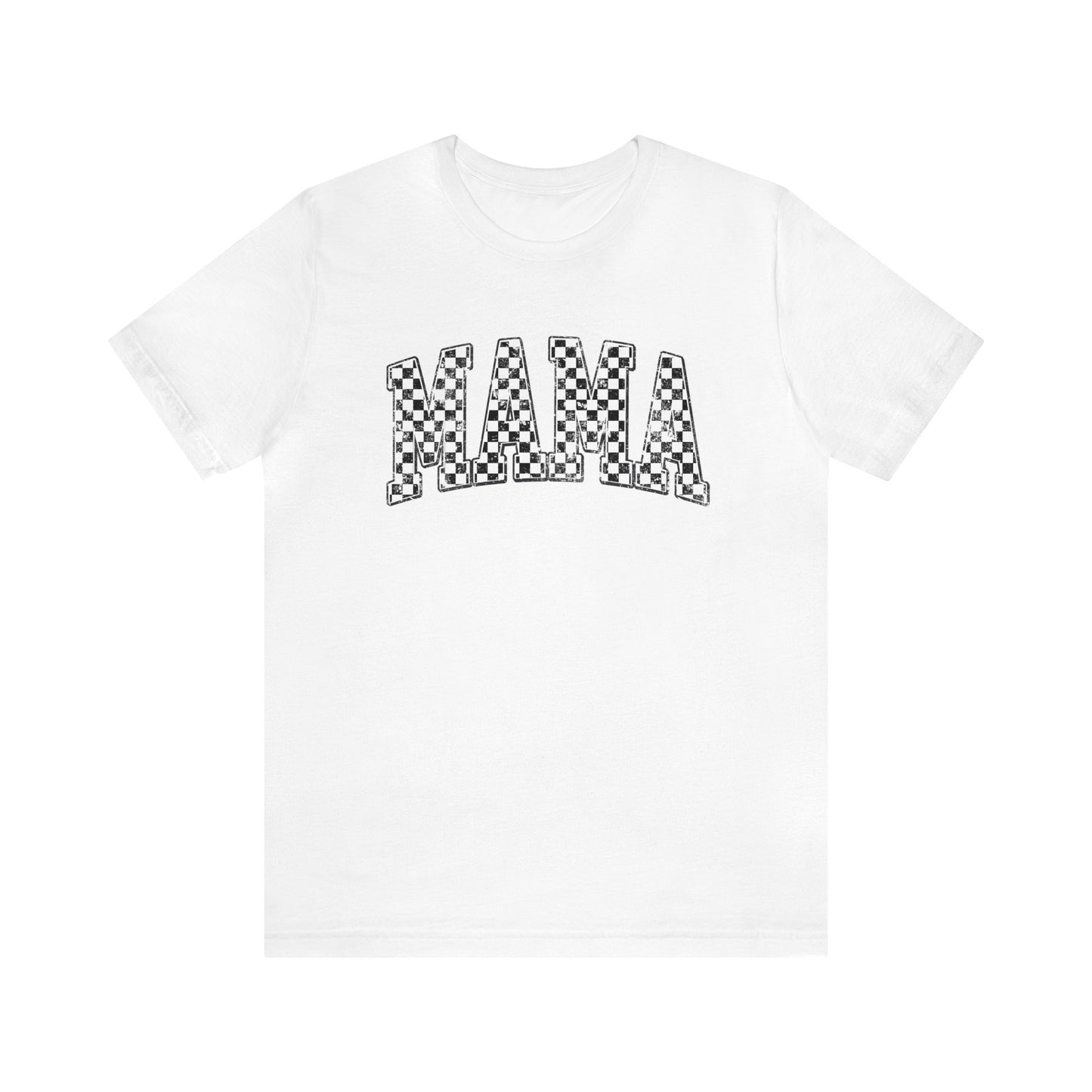 Mama Checkered Graphic Tee