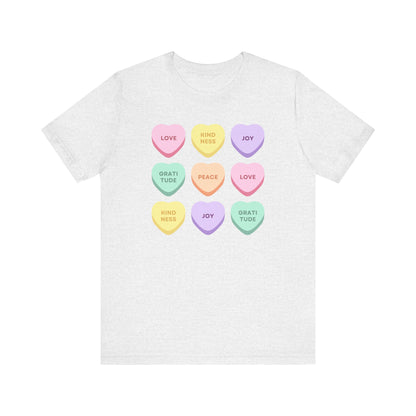 Candy Hearts Graphic Tee