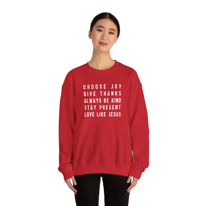 Love Like Jesus Crewneck Sweatshirt