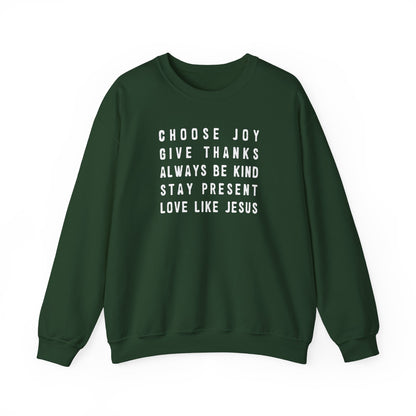 Love Like Jesus Crewneck Sweatshirt