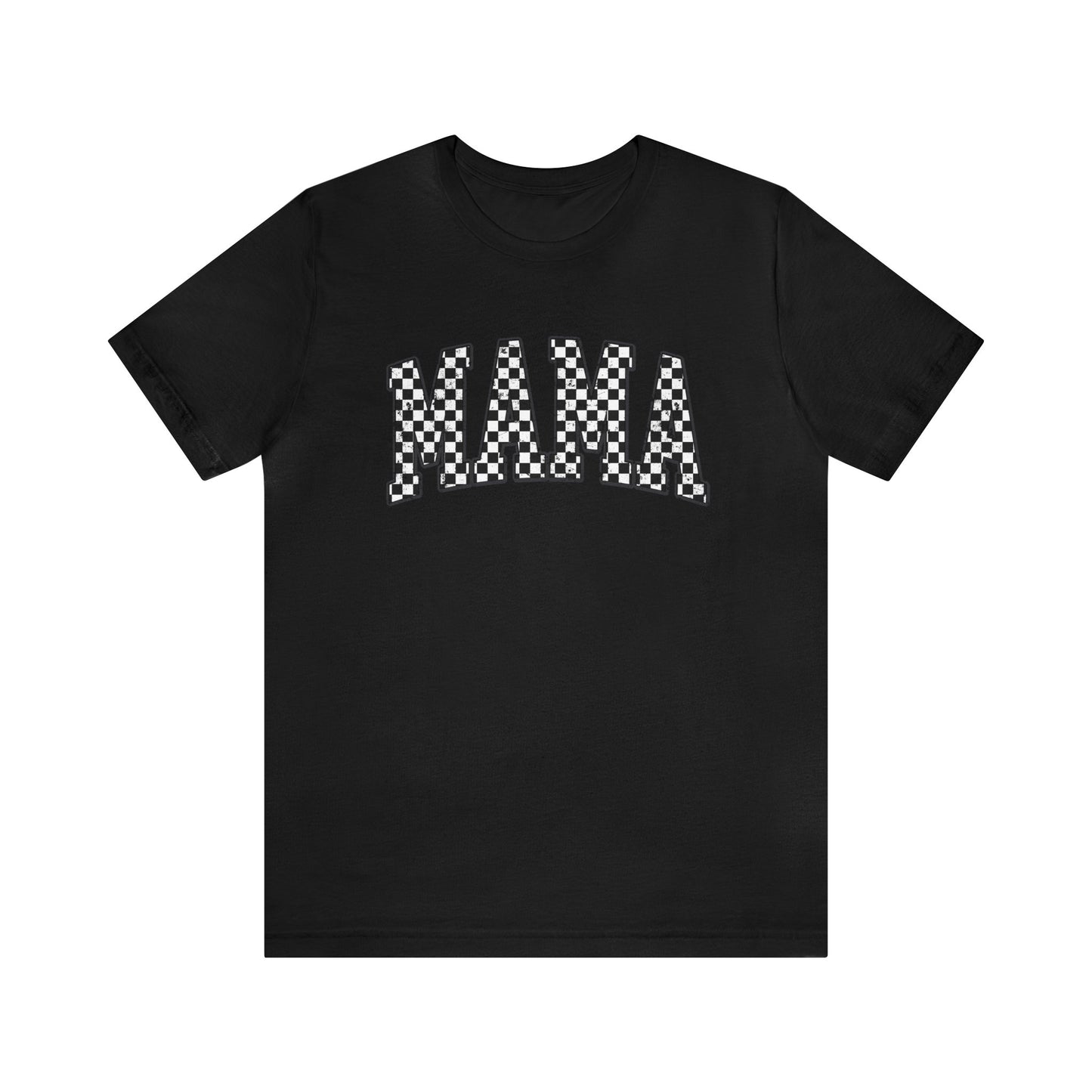 Mama Checkered Graphic Tee