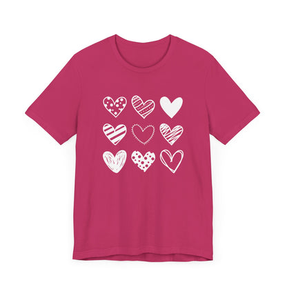 Pretty Hearts Graphic Tee