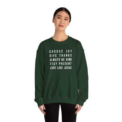 Love Like Jesus Crewneck Sweatshirt