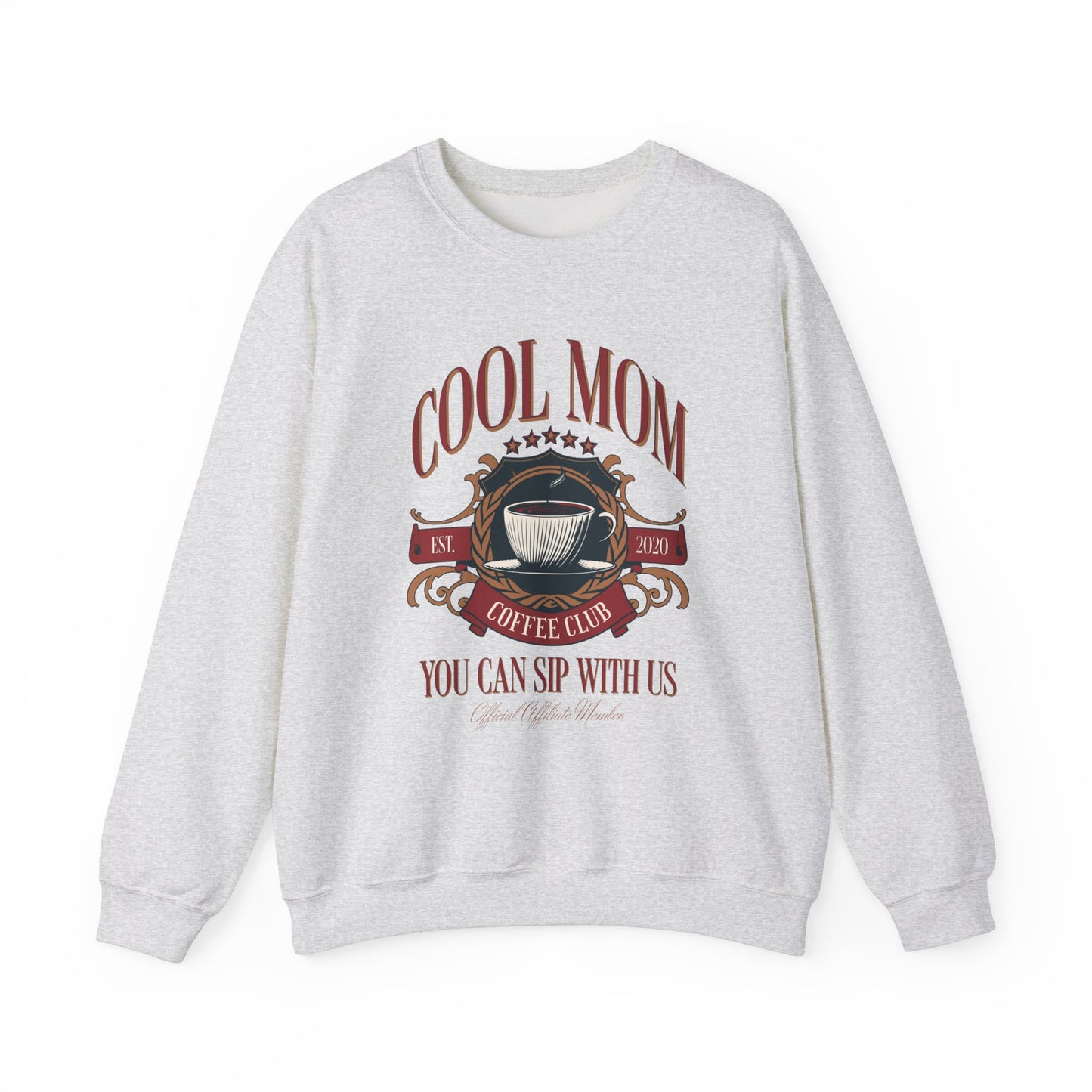 Cool Mom Coffee Club Crewneck Sweatshirt