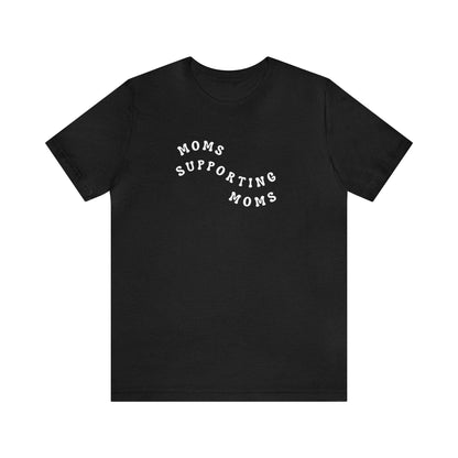 Wavy Moms Supporting Moms Graphic Tee