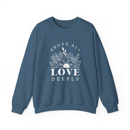 Love Deeply Crewneck Sweatshirt