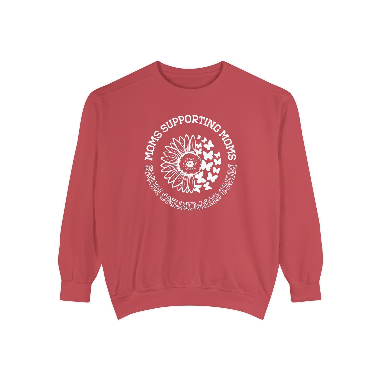 Moms Supporting Moms Butterfly Sweatshirt