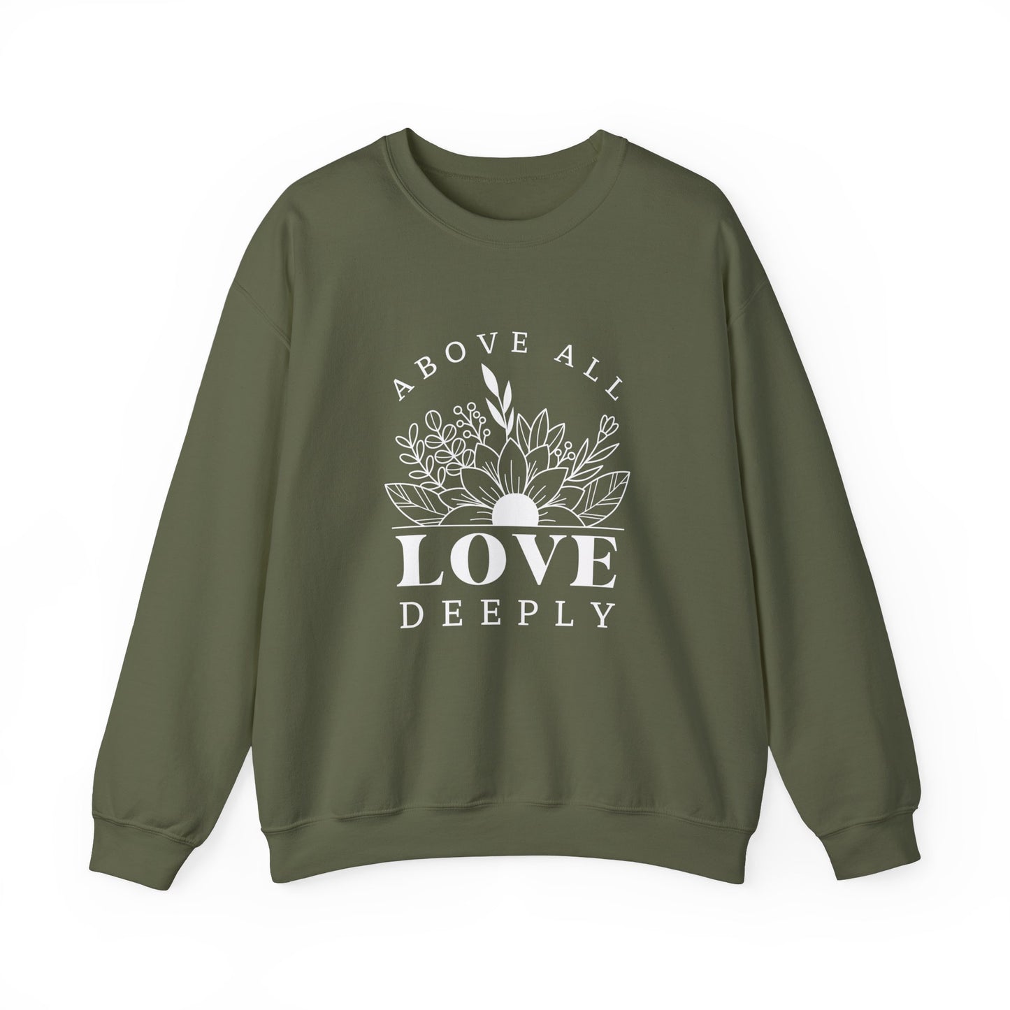 Love Deeply Crewneck Sweatshirt