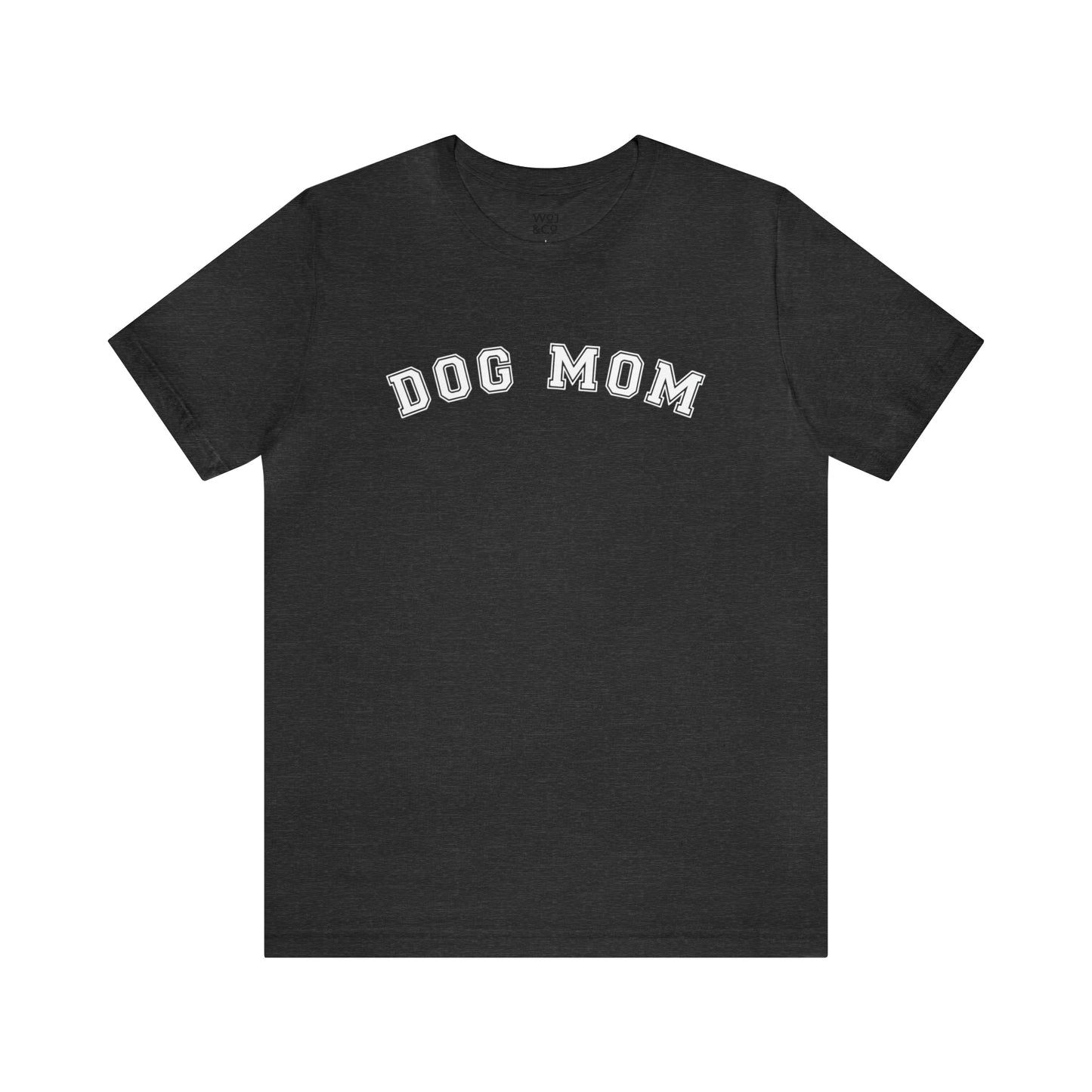 Dog Mom Varsity Graphic Tee