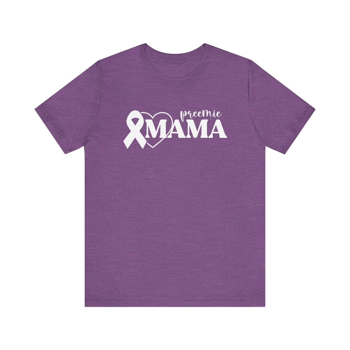 Preemie Mama Ribbon Graphic Tee