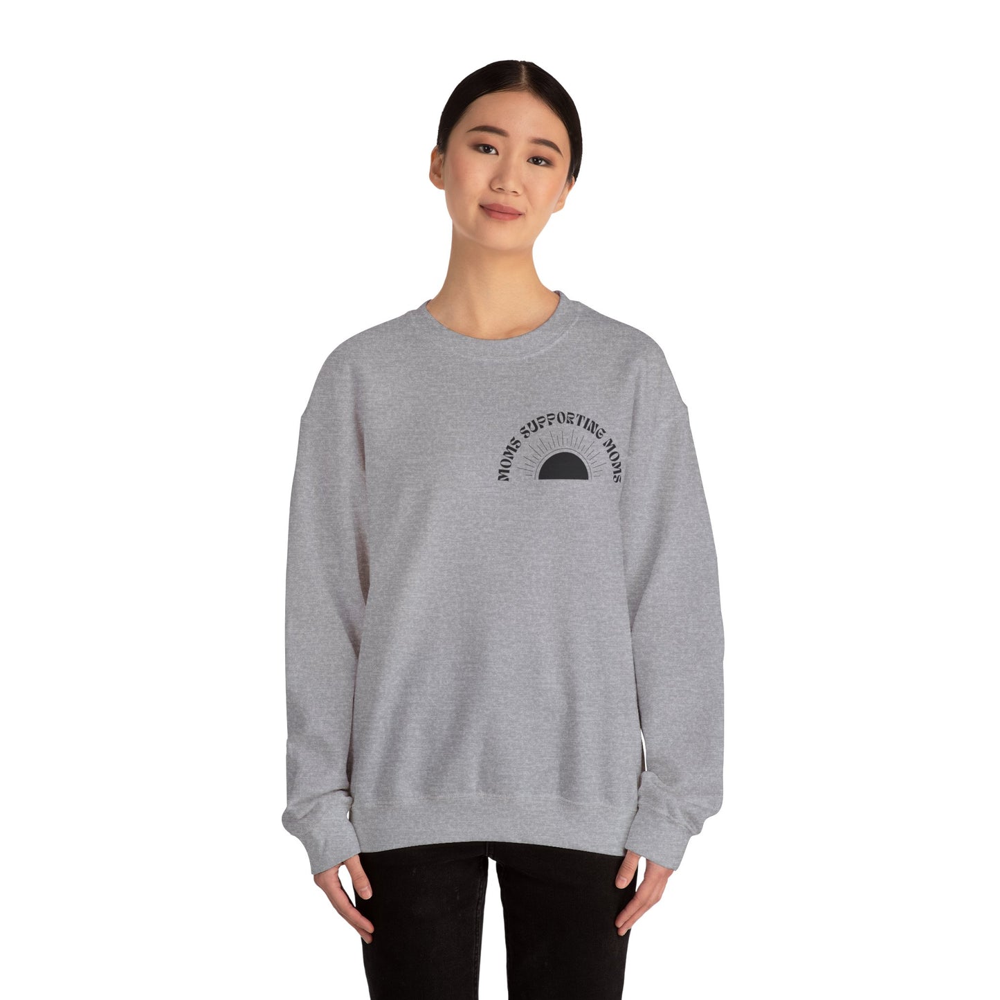 Moms Supporting Moms Sunshine Crewneck Sweatshirt