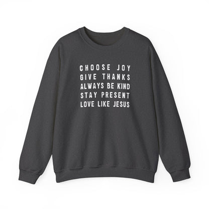 Love Like Jesus Crewneck Sweatshirt
