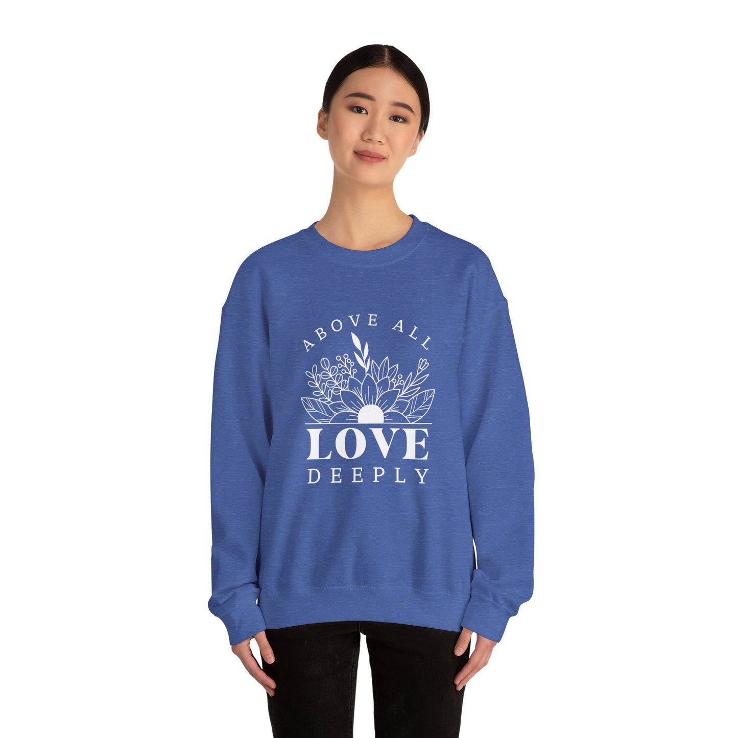 Love Deeply Crewneck Sweatshirt