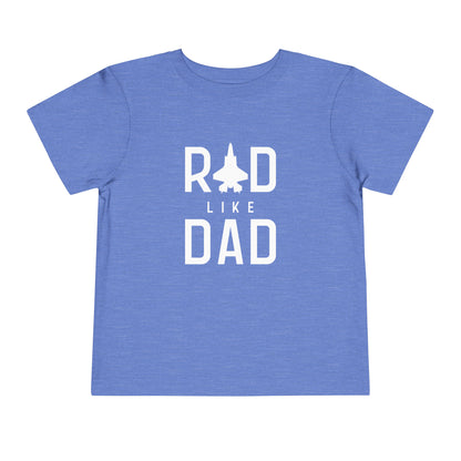 Rad Like Dad Jet Toddler Graphic Tee