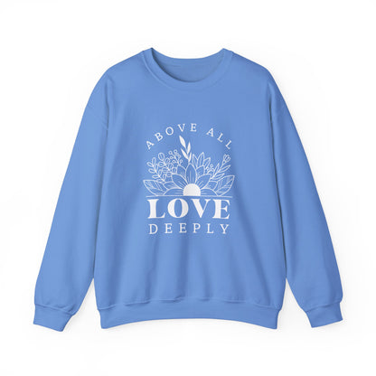 Love Deeply Crewneck Sweatshirt