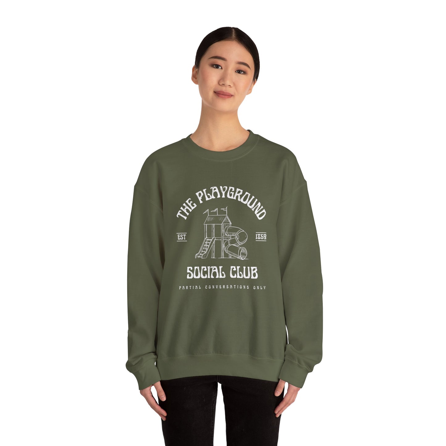 The Playground Social Club Crewneck Sweatshirt