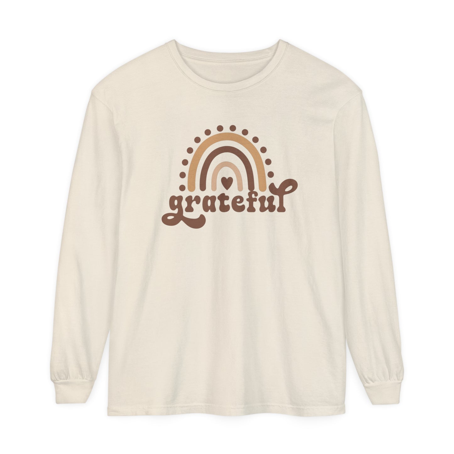 Grateful Rainbow Long Sleeve Graphic Tee