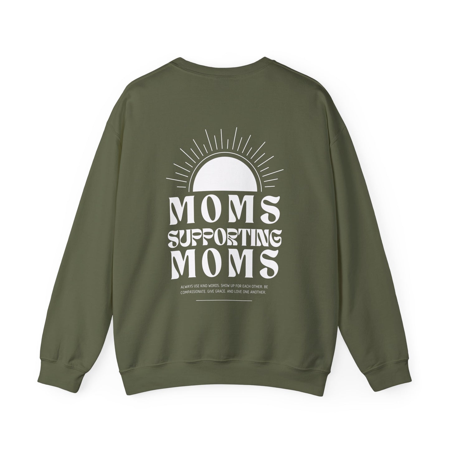 Moms Supporting Moms Sunshine Crewneck Sweatshirt