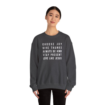 Love Like Jesus Crewneck Sweatshirt