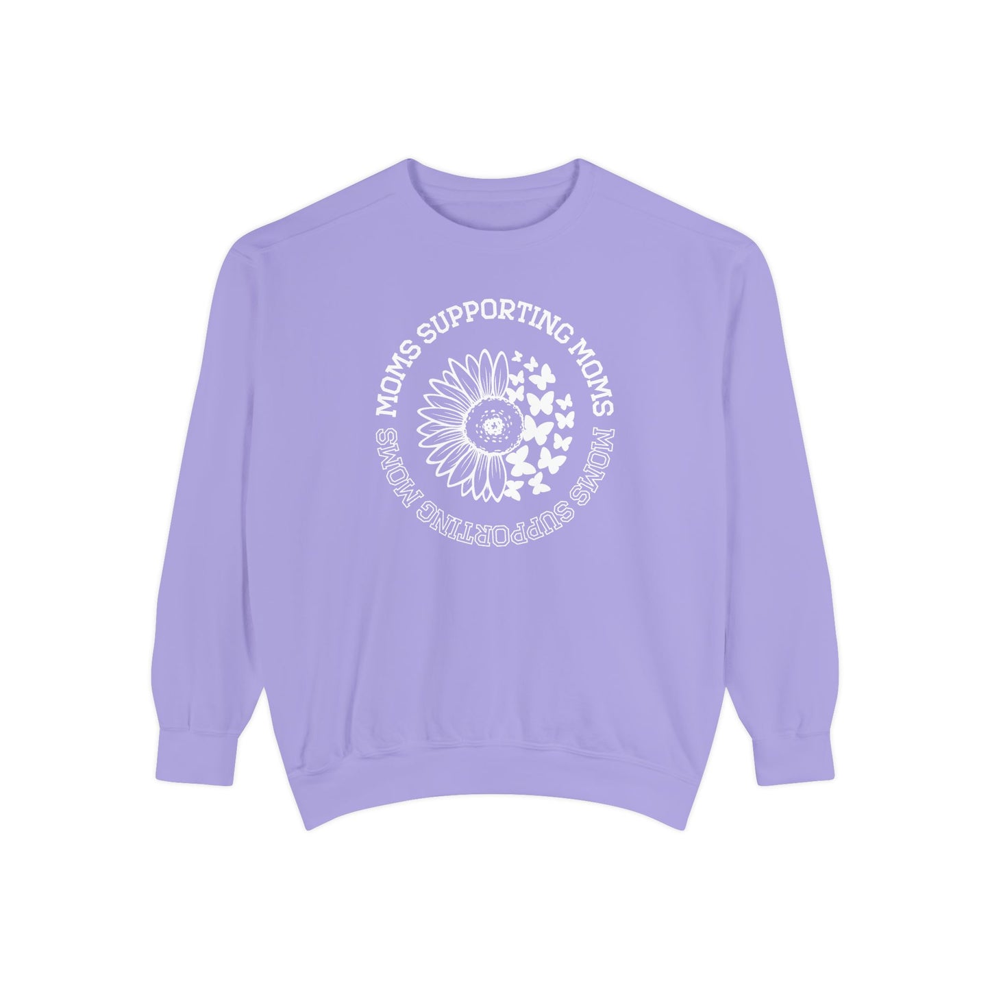 Moms Supporting Moms Butterfly Sweatshirt