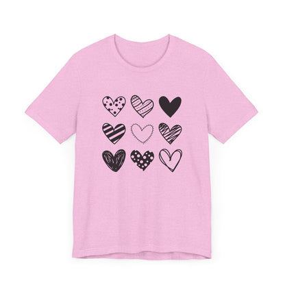 Pretty Hearts Graphic Tee