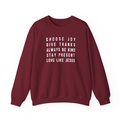 Love Like Jesus Crewneck Sweatshirt