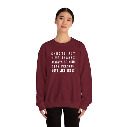 Love Like Jesus Crewneck Sweatshirt