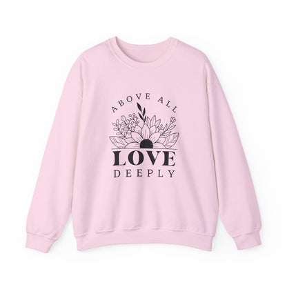 Love Deeply Crewneck Sweatshirt