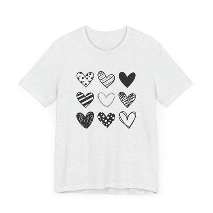 Pretty Hearts Graphic Tee