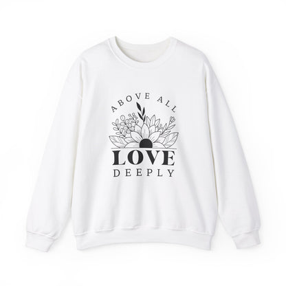 Love Deeply Crewneck Sweatshirt