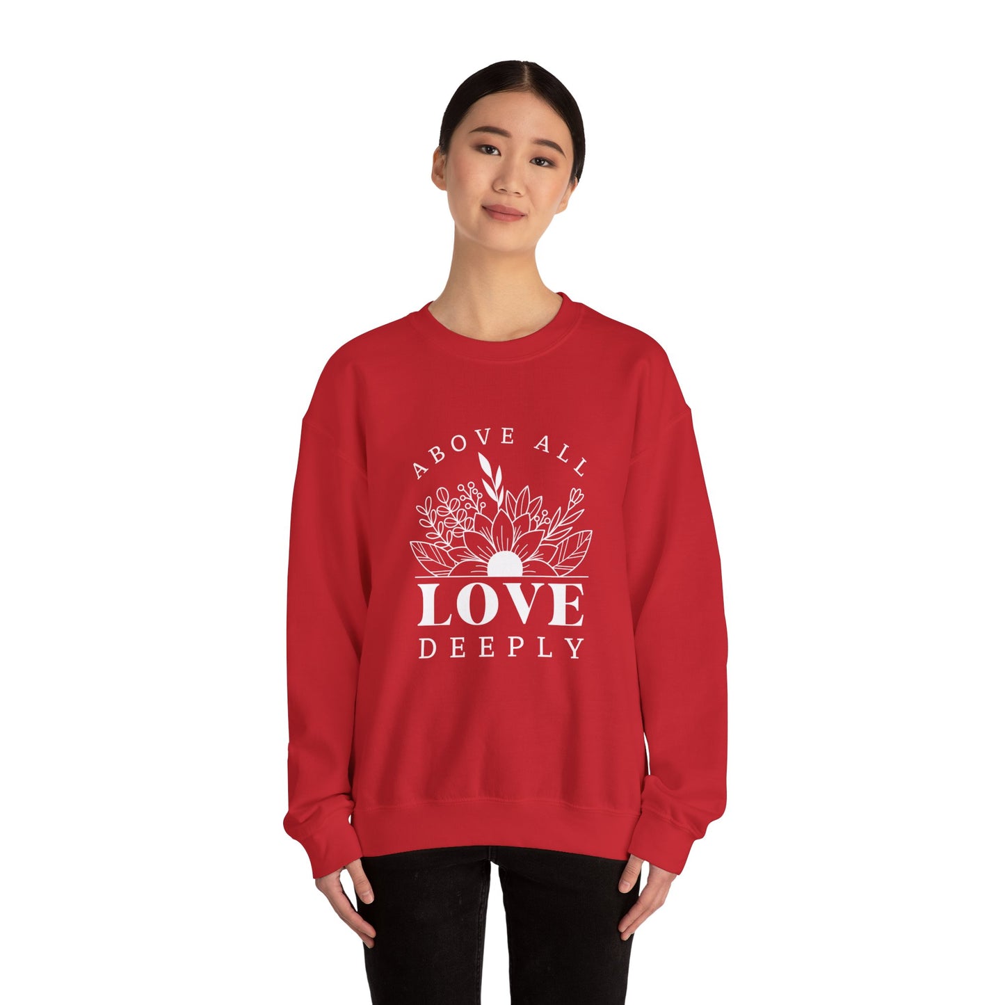 Love Deeply Crewneck Sweatshirt