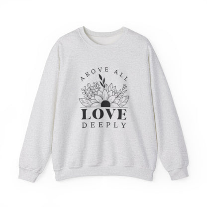 Love Deeply Crewneck Sweatshirt