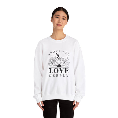 Love Deeply Crewneck Sweatshirt