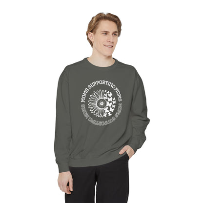 Moms Supporting Moms Butterfly Sweatshirt