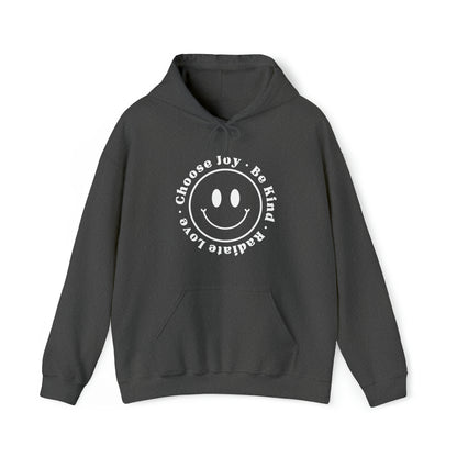 Be Kind, Choose Joy, Radiate Love Hoodie