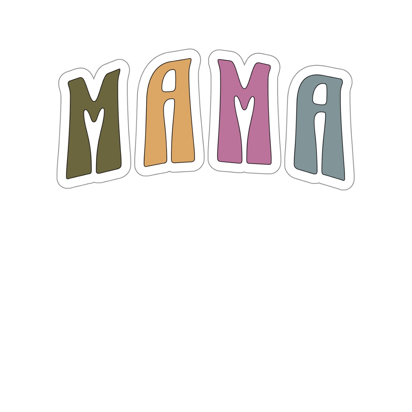 Colorful Mama Stickers