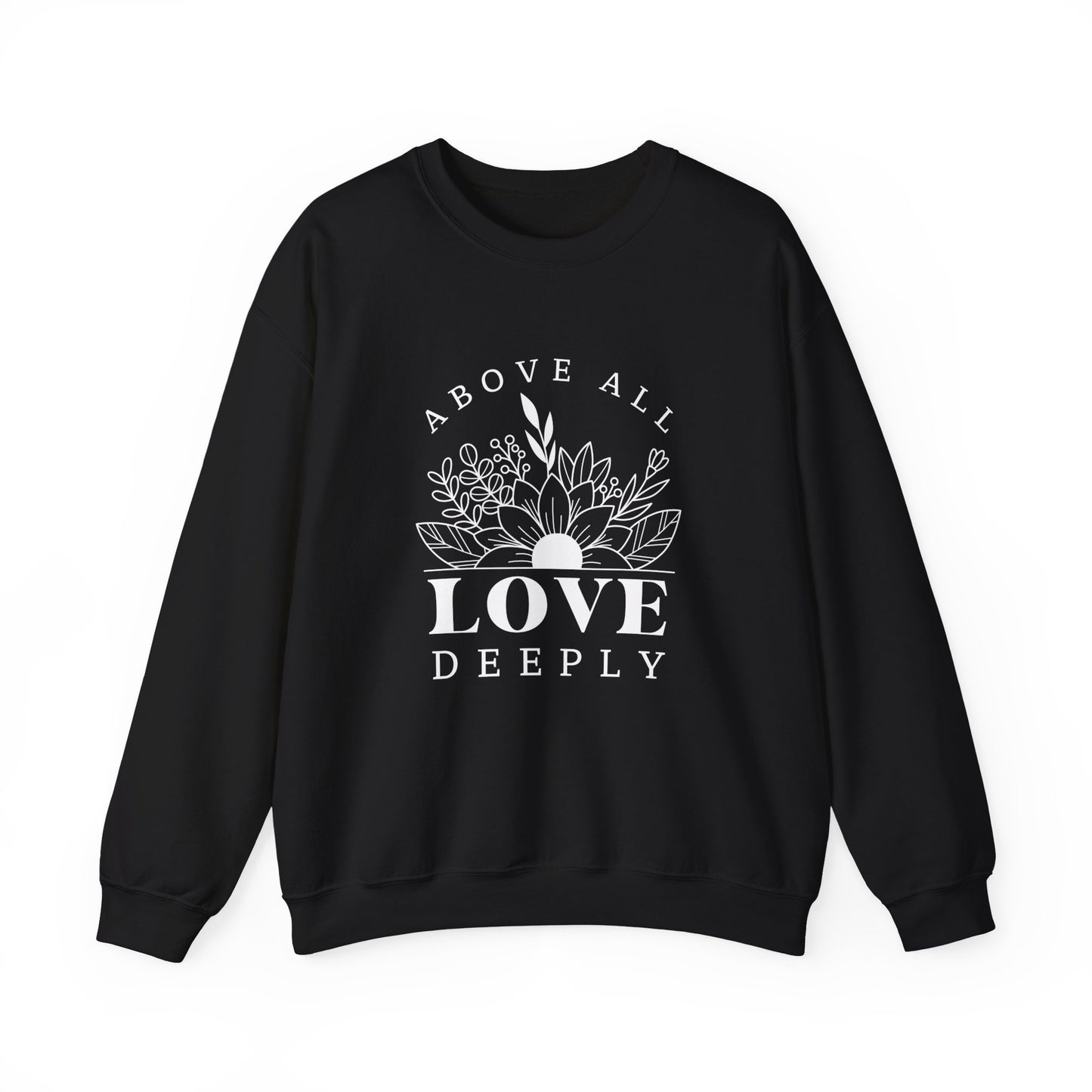 Love Deeply Crewneck Sweatshirt